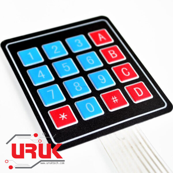 4x4 Matrix Membrane Keypad - Image 2