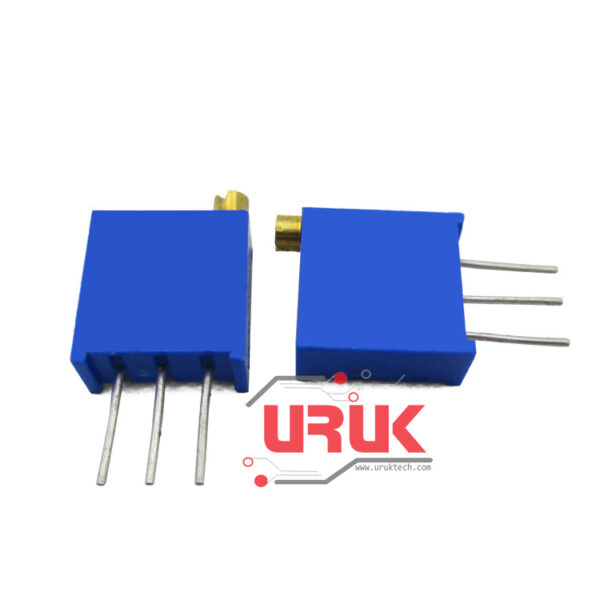 10k Ohm Variable Resistor 25 Turn Potentiometer - Image 2