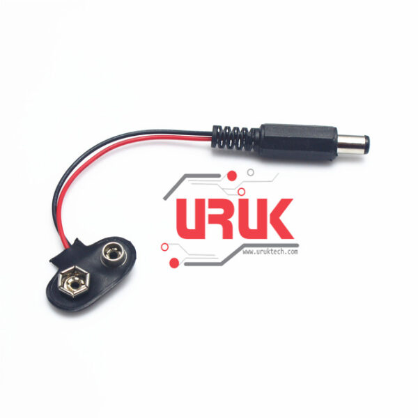 9V to Barrel Jack Adapter