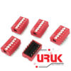 6 Pin Flat Toggle Switch 2.54mm - Image 5