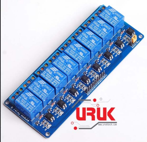 8 Channels Relay Module 5V - Image 2