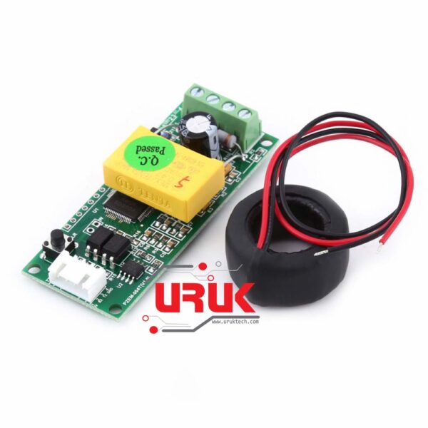 Serial Port Multifunction Voltage Ampere Power Energy Meter AC80-260V/100A