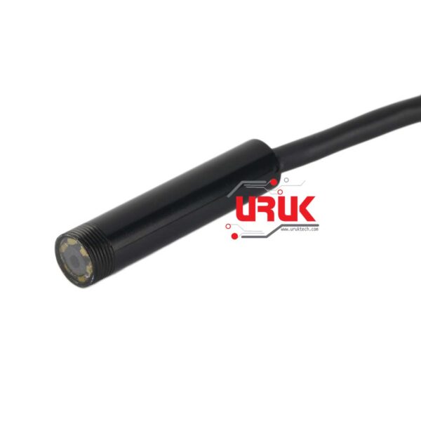 Endoscope Waterproof 1M Camera 7mm Lens with Adjustable 6 LEDs for Android/PC - Image 2