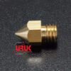 0.4mm 3D Printer Extruder Brass Nozzle Mk8 - Image 2