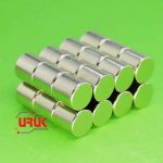 Neodymium Magnet NdFeB 10mm x 10mm Rounded Shape