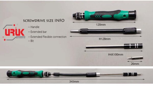 Magnetic Screwdriver Set 45 in 1 Precision Screw Driver Tools - Image 6