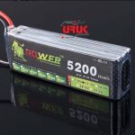 11.1V 5200mAh 30C Lipo Battery