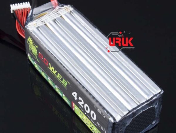 22.2V 4200mAh 30C Lipo Battery - Image 4