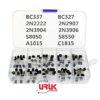 Transistor Assortment Kit 10 Value 20pcs of each Transistors + Box Pack
