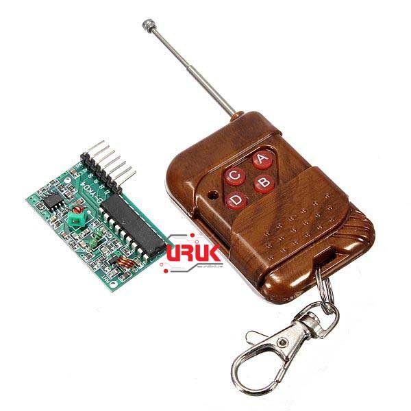 4 Channel Wireless Remote Control Transmitter/Receiver RF Module