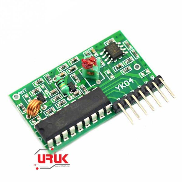 4 Channel Wireless Remote Control Transmitter/Receiver RF Module - Image 4