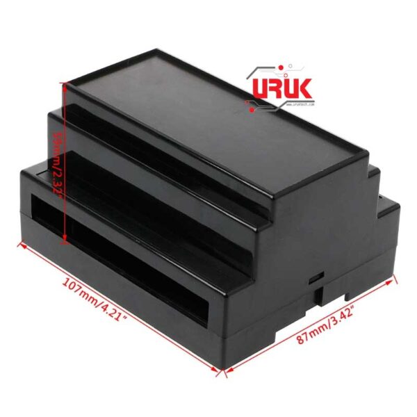 Din Rail Mounted Plastic Enclosure Box - Image 2