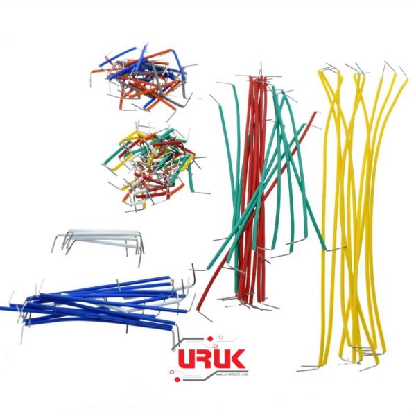 140Pcs Shielded Solderless Breadboard U-Shape Jumper Wires Kit - Image 2