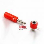 Pair of Red Male and Female 4mm Banana Plug