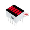 5 Segment Red LED Bar Display