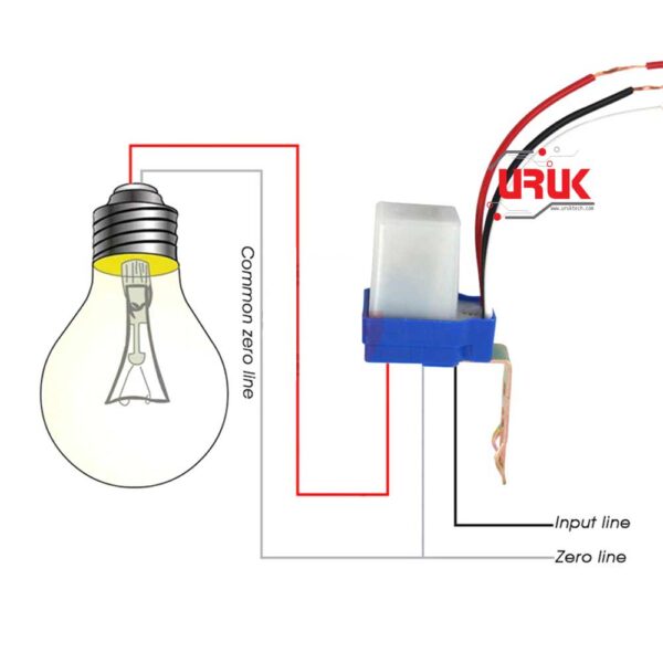 Photocell Switch (Auto On/Off) 220V 50-60Hz 10A - Image 2