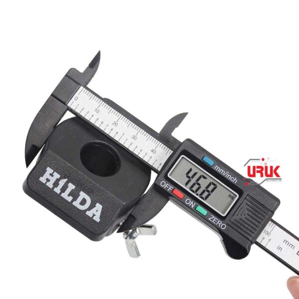 Digital Vernier Caliper 0-150mm/0.2mm Carbon Fiber Made mm & inch - Image 2
