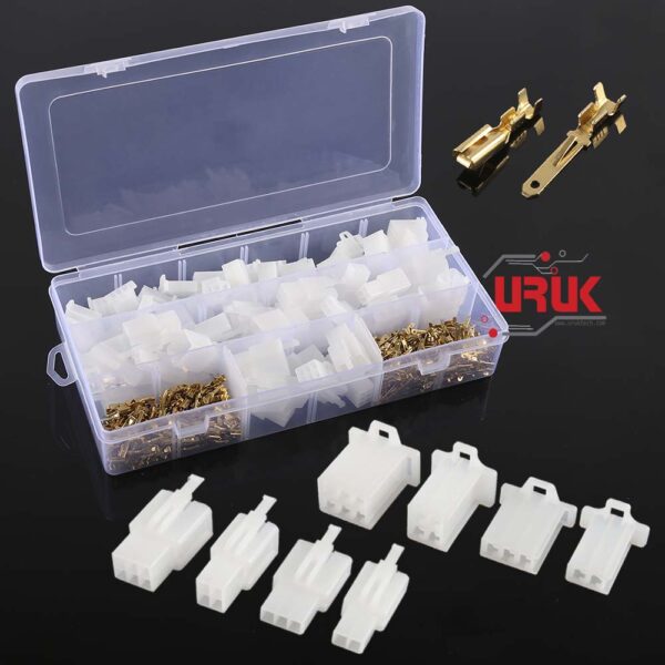80pcs Male Female Wire Terminal Connectors 2.8mm