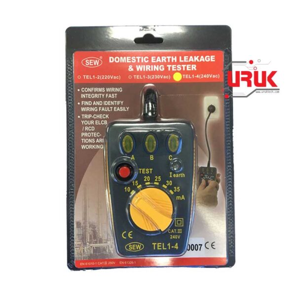Domestic Earth Leakage & Wiring Tester 220V 50Hz - Image 2