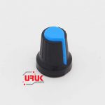 Potentiometer Blue Knob Cap for 6mm shaft