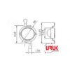 Worm 1W High Power LED 100-120LM - Image 4