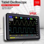 2 Channels 100MHz 1GSa/s Oscilloscope 7 Inch Touching Screen