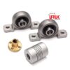 T8 Lead Screw 1000mm with Screw Set, Coupling Shaft and Mounting Bearing - Image 5