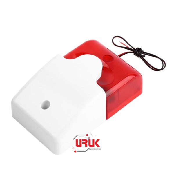 Flashing Light Alarm 115 dB Sound Siren 12V - Image 3