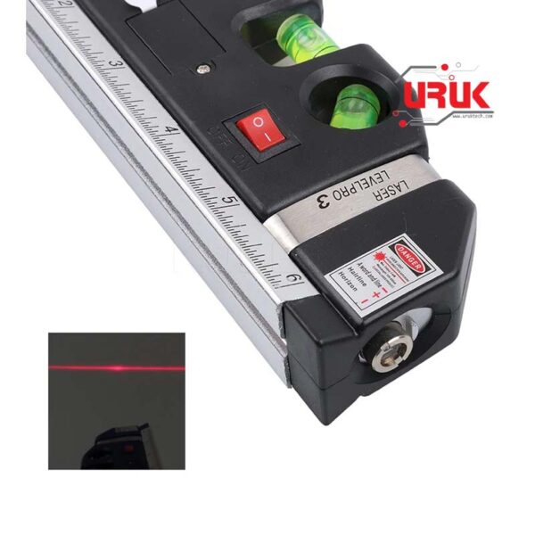 Multipurpose Level Laser Horizon Vertical Measure Tape and Ruler - Image 3