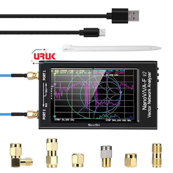 NANOVNA-F V2 3GHz Vector Network/ Antenna Analyzer with Touch Screen