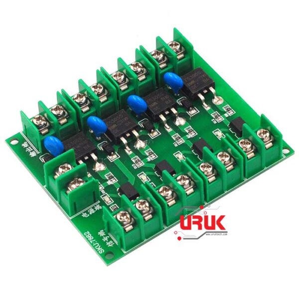 DC 4 Channel FET MOS Pulse Trigger Switch 5-36V