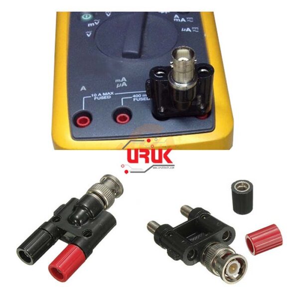 BNC Male to 4mm Twin Dual Banana Plugs - Image 6