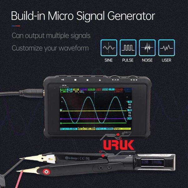 Portable Smart Tweezers Signal Generator Debugging Tool with OLED Display - Image 9