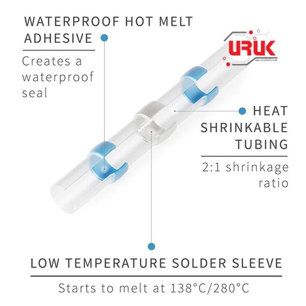 Thermal Shrink Tube Connector with Solder Extrusion 1.5-2.5mm² - Image 4