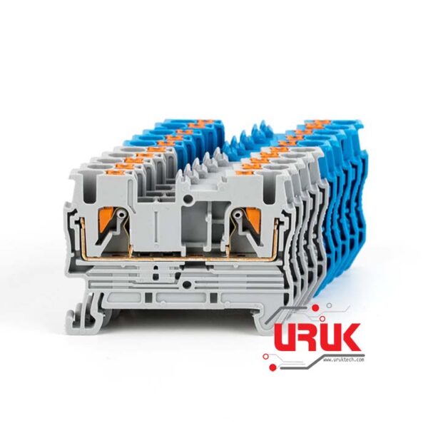 Din Rail Quick Wiring Push-in Terminal Connector - Image 2