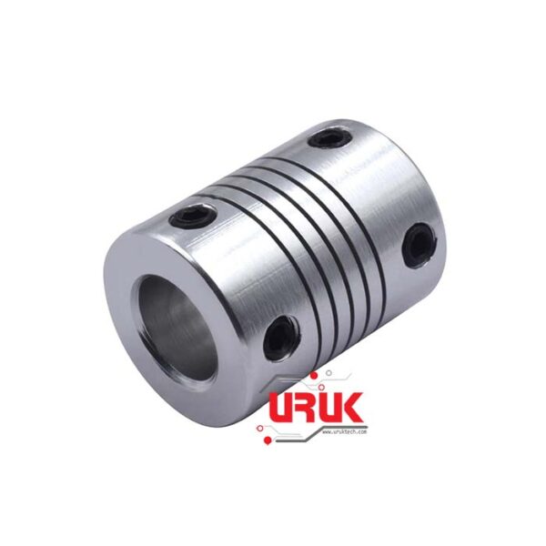 10mm x 10mm Aluminum Flexible Shaft Coupling - Image 4