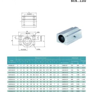 SCS12LUU Linear Ball Bearing Slide Bushing - Image 2