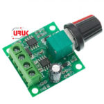 Versatile PWM Motor Speed Controller: DC 1.8V-12V, 2A