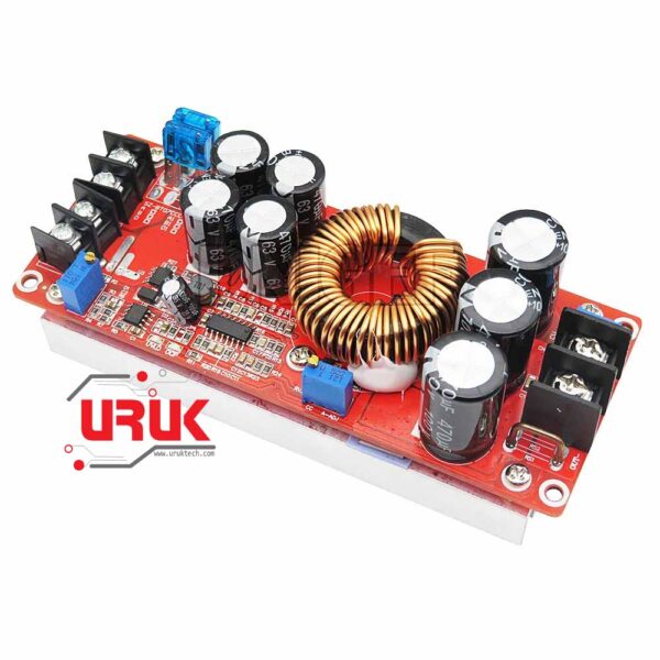 1200W 20A High-Power DC-DC Boost Converter 8-60V to 12-83V