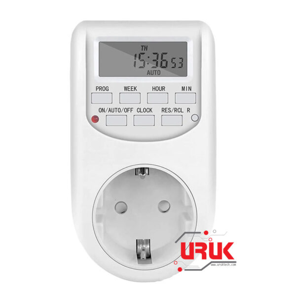 Digital Smart Timer Switch Outlet Plug 230VAC