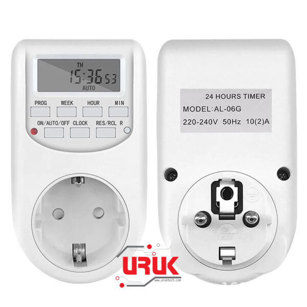 Digital Smart Timer Switch Outlet Plug 230VAC - Image 3