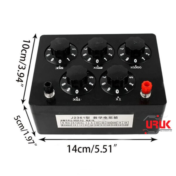 Precision Variable Resistance Box (0-9999.9 Ohm) Decade Resistor - Image 4