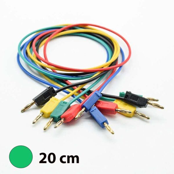 Green Banana Terminal Wire 2mm (20cm)