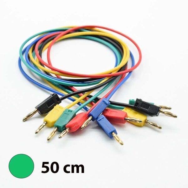 Green Banana Terminal Wire 2mm (50cm)
