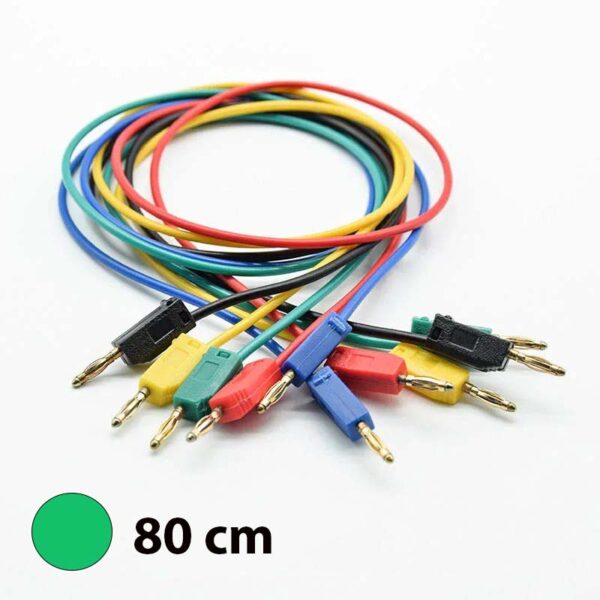 Green Banana Terminal Wire 2mm (80cm)